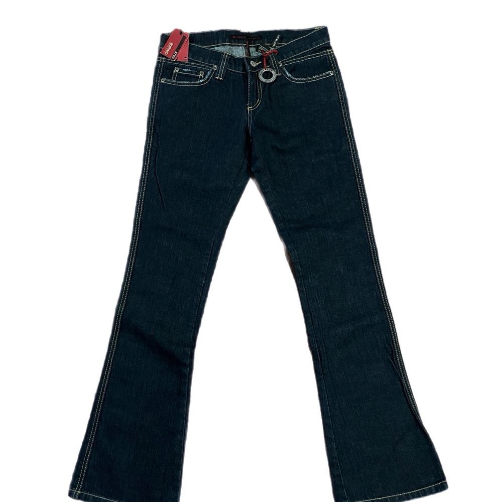 Buffalo David Bitton Navy Boot Cut Jeans